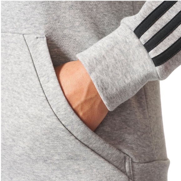 *SOLD* Adidas gray sweater - Picture 6 of 8